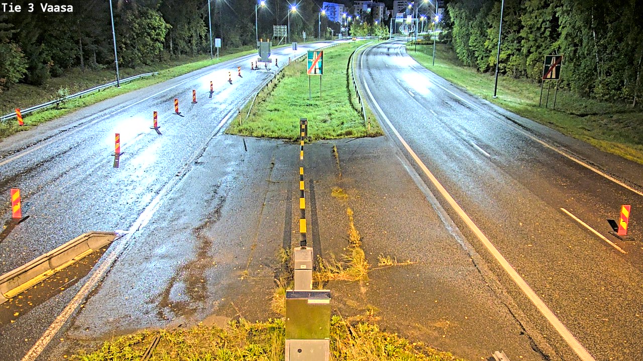 Kelikamerat Kuva Tie 3 Vaasa (puomi), Vaasa, Pohjanmaa