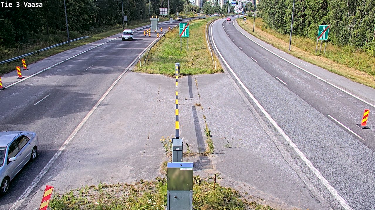 Kelikamerat Kuva Tie 3 Vaasa (puomi), Vaasa, Pohjanmaa