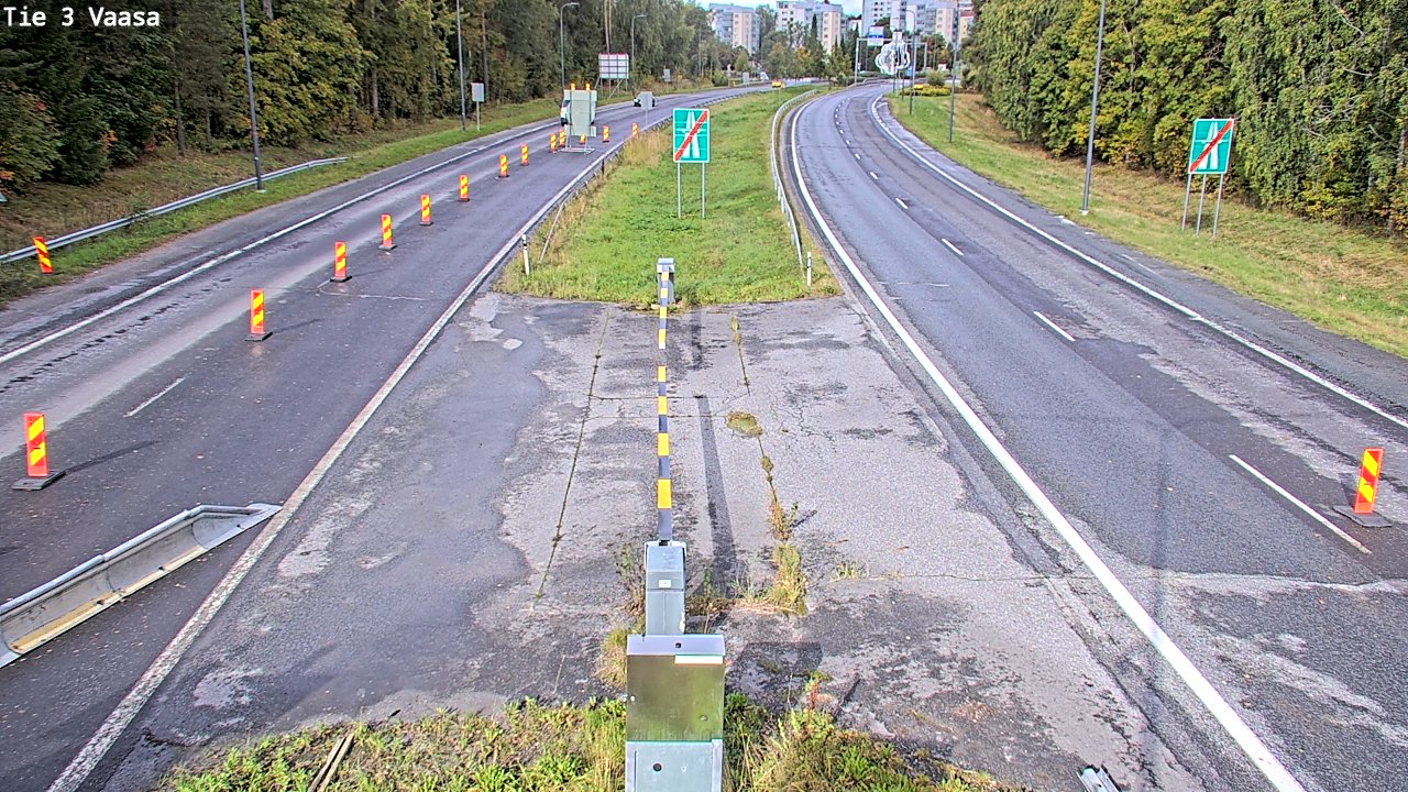 Kelikamerat Kuva Tie 3 Vaasa (puomi), Vaasa, Pohjanmaa