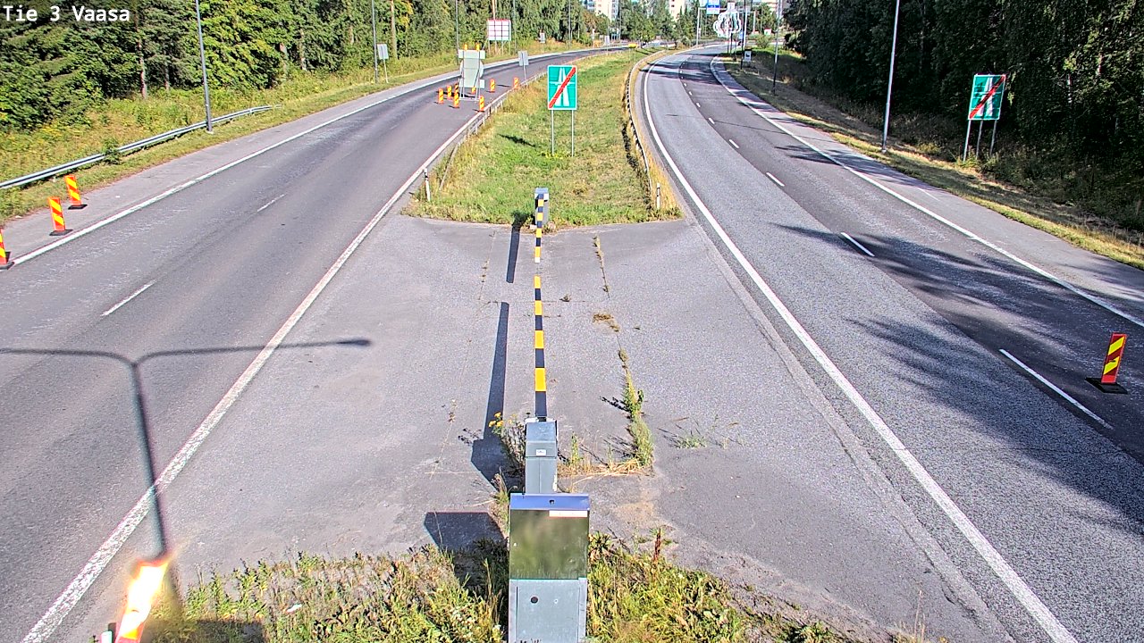 Kelikamerat Kuva Tie 3 Vaasa (puomi), Vaasa, Pohjanmaa