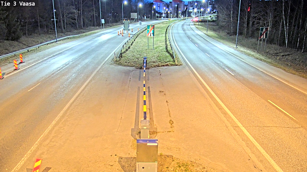 Kelikamerat Kuva Tie 3 Vaasa (puomi), Vaasa, Pohjanmaa