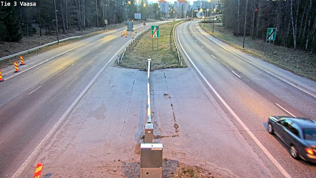 Weather Camera Image Tie 3 Vaasa (puomi), Vaasa, Pohjanmaa