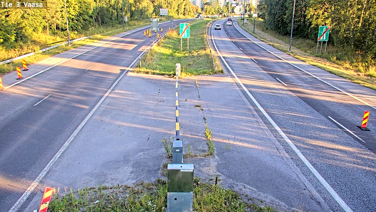 Kelikamerat Kuva Tie 3 Vaasa (puomi), Vaasa, Pohjanmaa