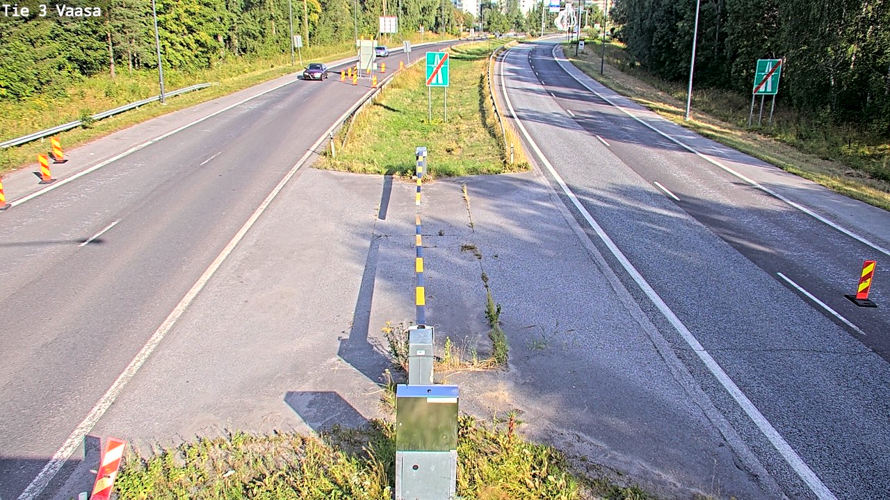 Kelikamerat Kuva Tie 3 Vaasa (puomi), Vaasa, Pohjanmaa