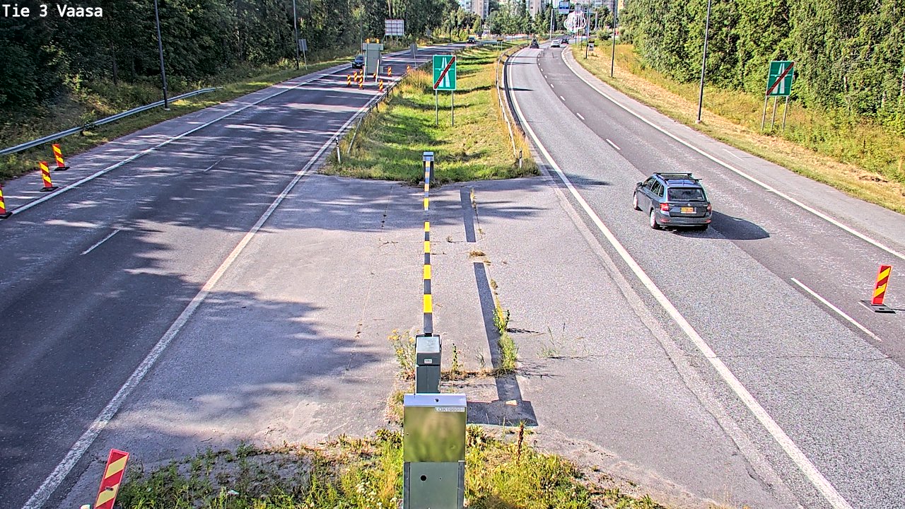 Kelikamerat Kuva Tie 3 Vaasa (puomi), Vaasa, Pohjanmaa
