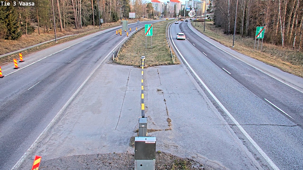 Weather Camera Image Tie 3 Vaasa (puomi), Vaasa, Pohjanmaa
