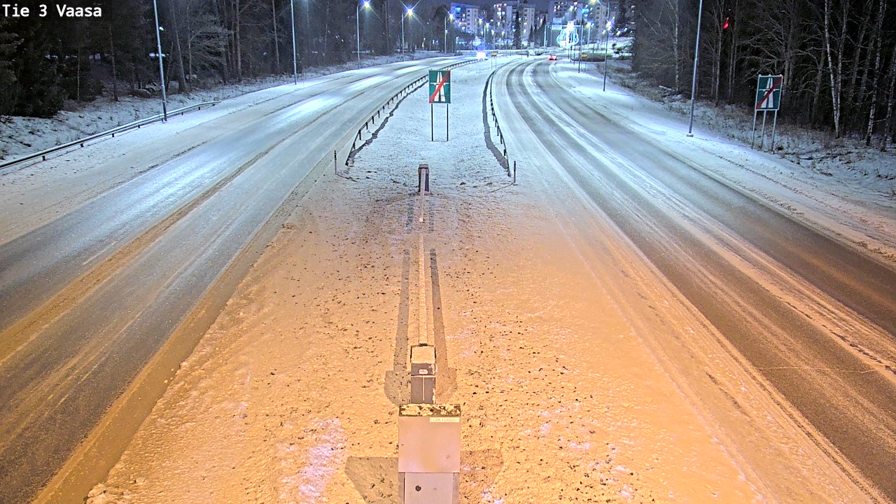 Kelikamerat Kuva Tie 3 Vaasa (puomi), Vaasa, Pohjanmaa