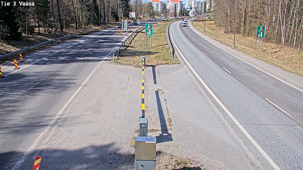 Weather Camera Image Tie 3 Vaasa (puomi), Vaasa, Pohjanmaa