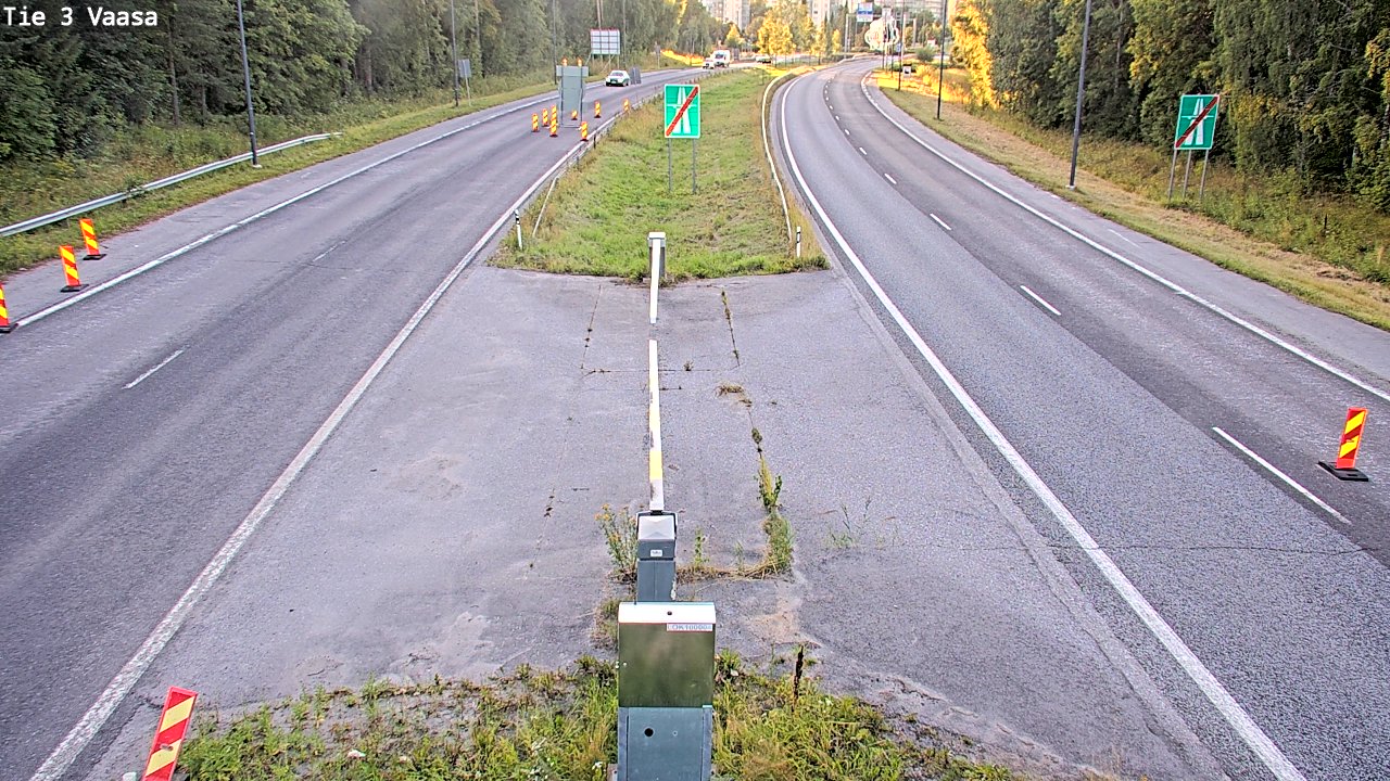 Kelikamerat Kuva Tie 3 Vaasa (puomi), Vaasa, Pohjanmaa