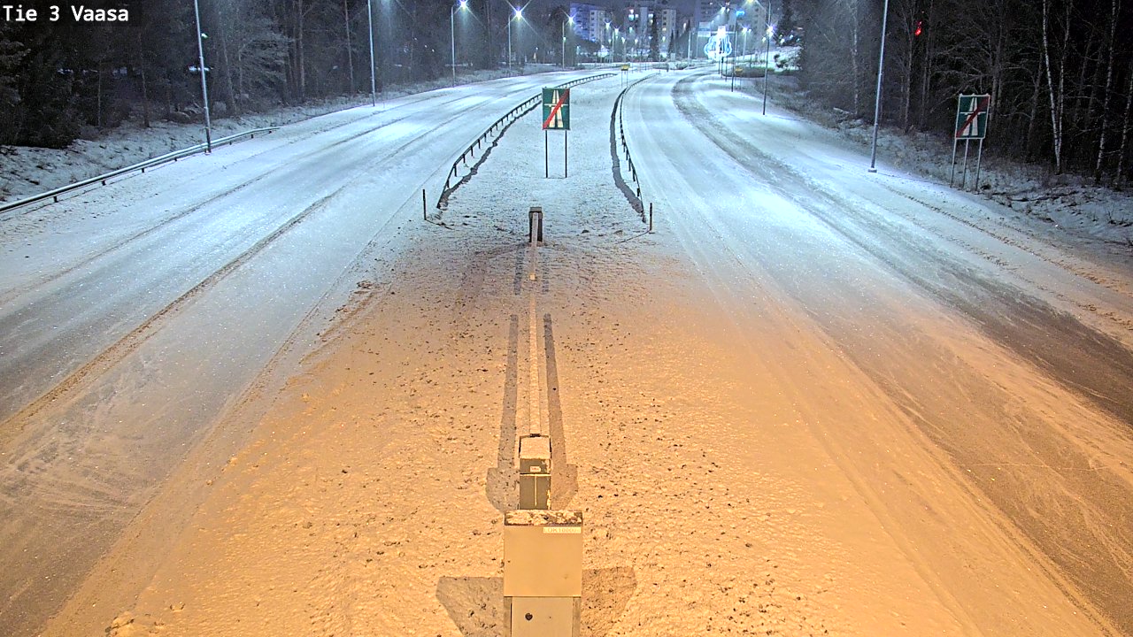 Kelikamerat Kuva Tie 3 Vaasa (puomi), Vaasa, Pohjanmaa