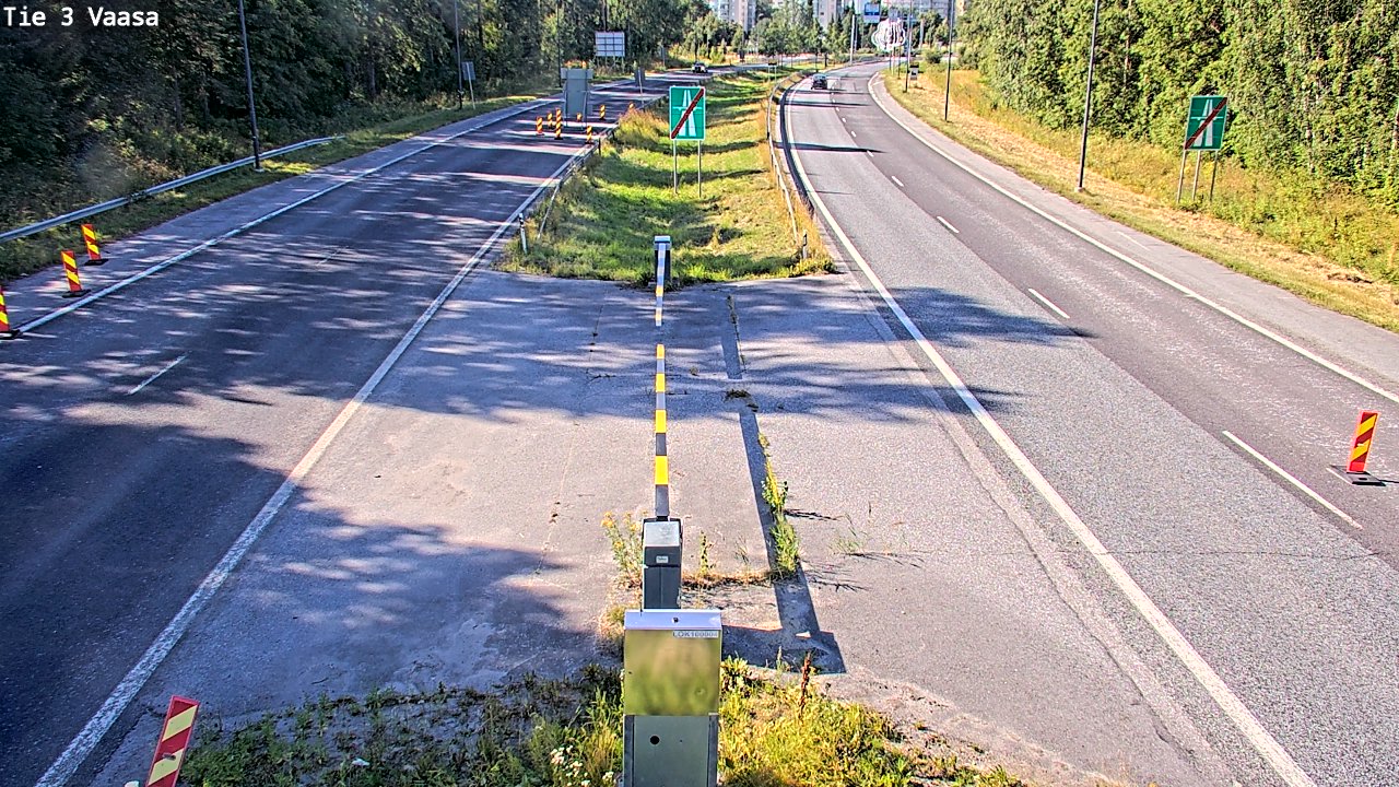 Kelikamerat Kuva Tie 3 Vaasa (puomi), Vaasa, Pohjanmaa