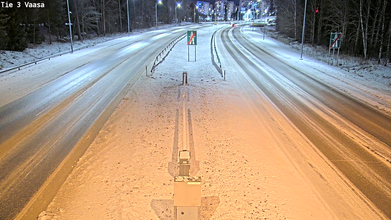 Kelikamerat Kuva Tie 3 Vaasa (puomi), Vaasa, Pohjanmaa