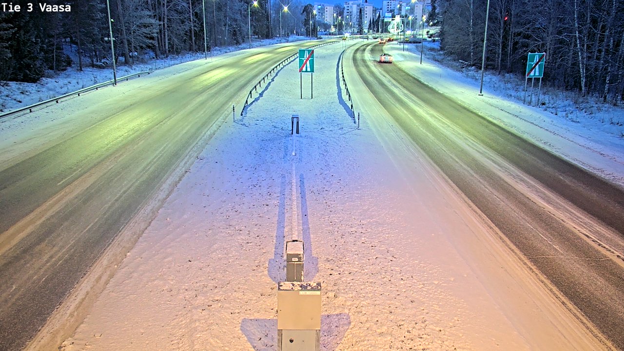 Kelikamerat Kuva Tie 3 Vaasa (puomi), Vaasa, Pohjanmaa