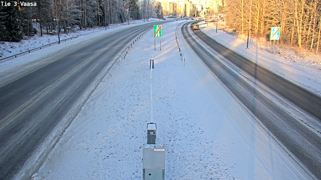 Weather Camera Image Tie 3 Vaasa (puomi), Vaasa, Pohjanmaa