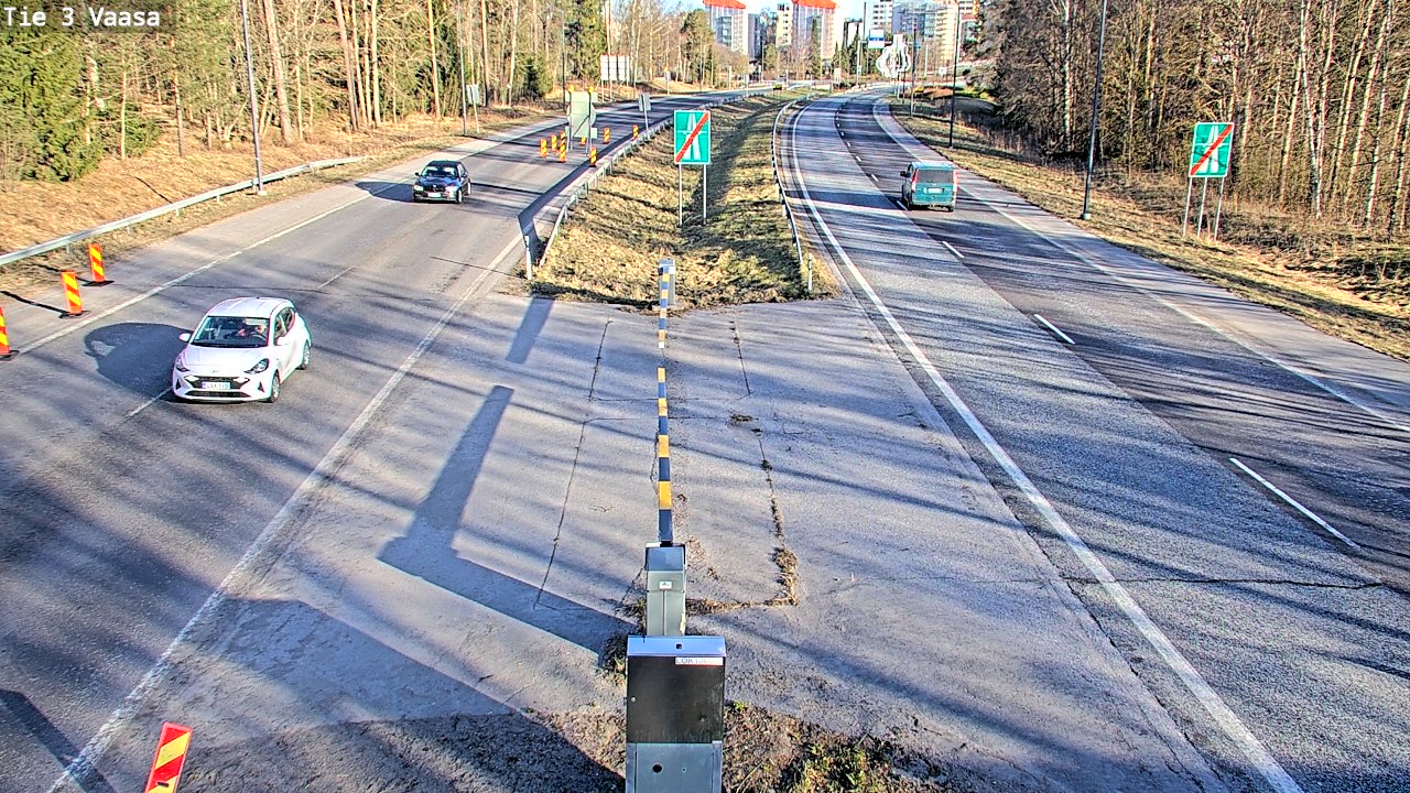 Weather Camera Image Tie 3 Vaasa (puomi), Vaasa, Pohjanmaa
