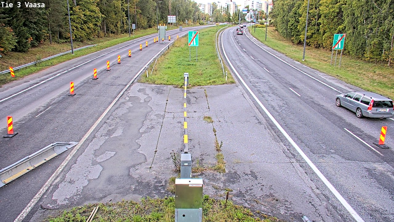 Kelikamerat Kuva Tie 3 Vaasa (puomi), Vaasa, Pohjanmaa