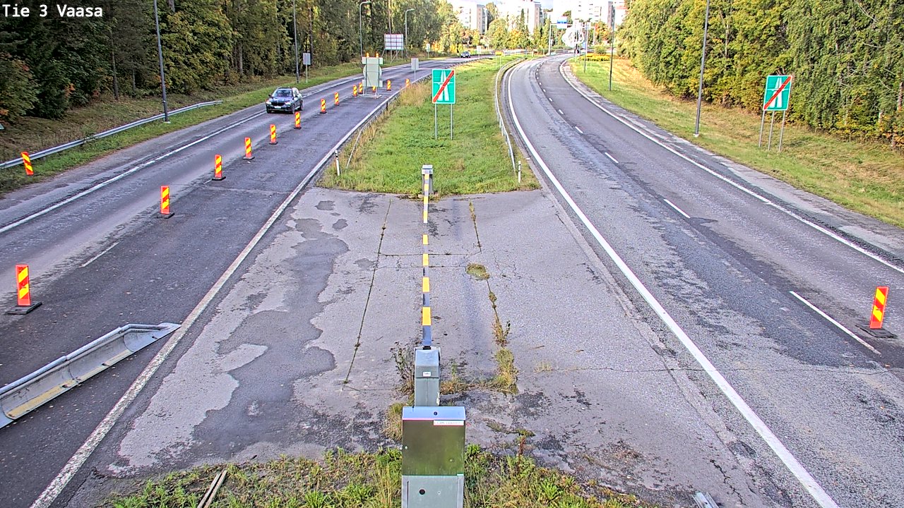 Kelikamerat Kuva Tie 3 Vaasa (puomi), Vaasa, Pohjanmaa