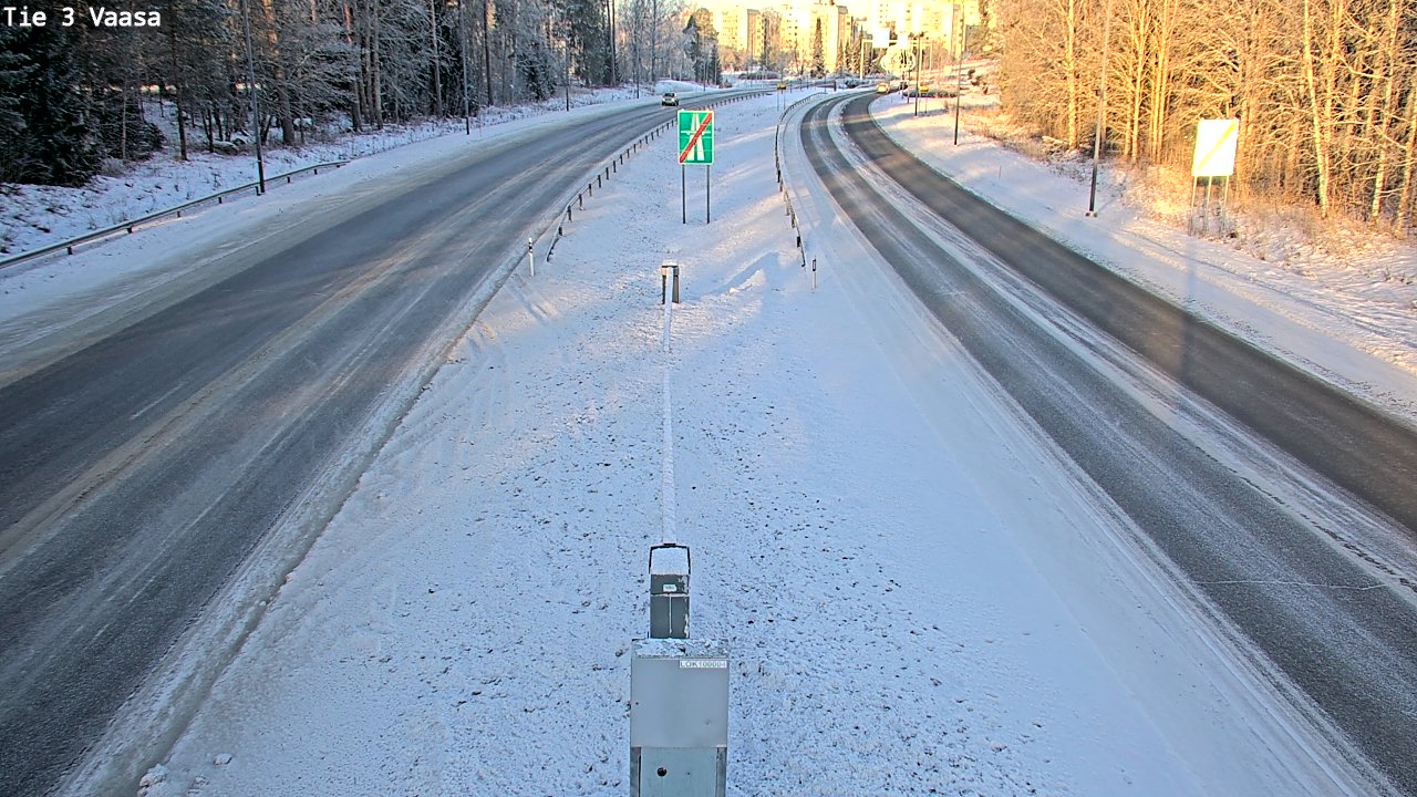 Weather Camera Image Tie 3 Vaasa (puomi), Vaasa, Pohjanmaa
