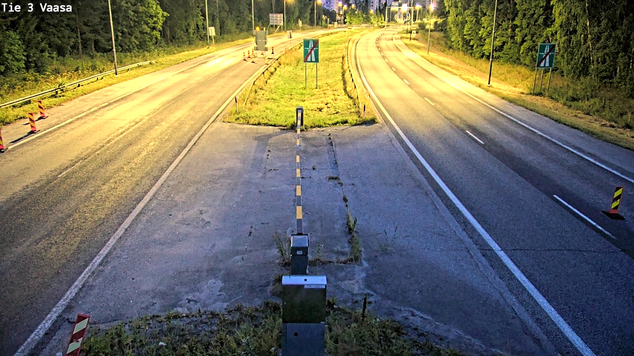 Kelikamerat Kuva Tie 3 Vaasa (puomi), Vaasa, Pohjanmaa
