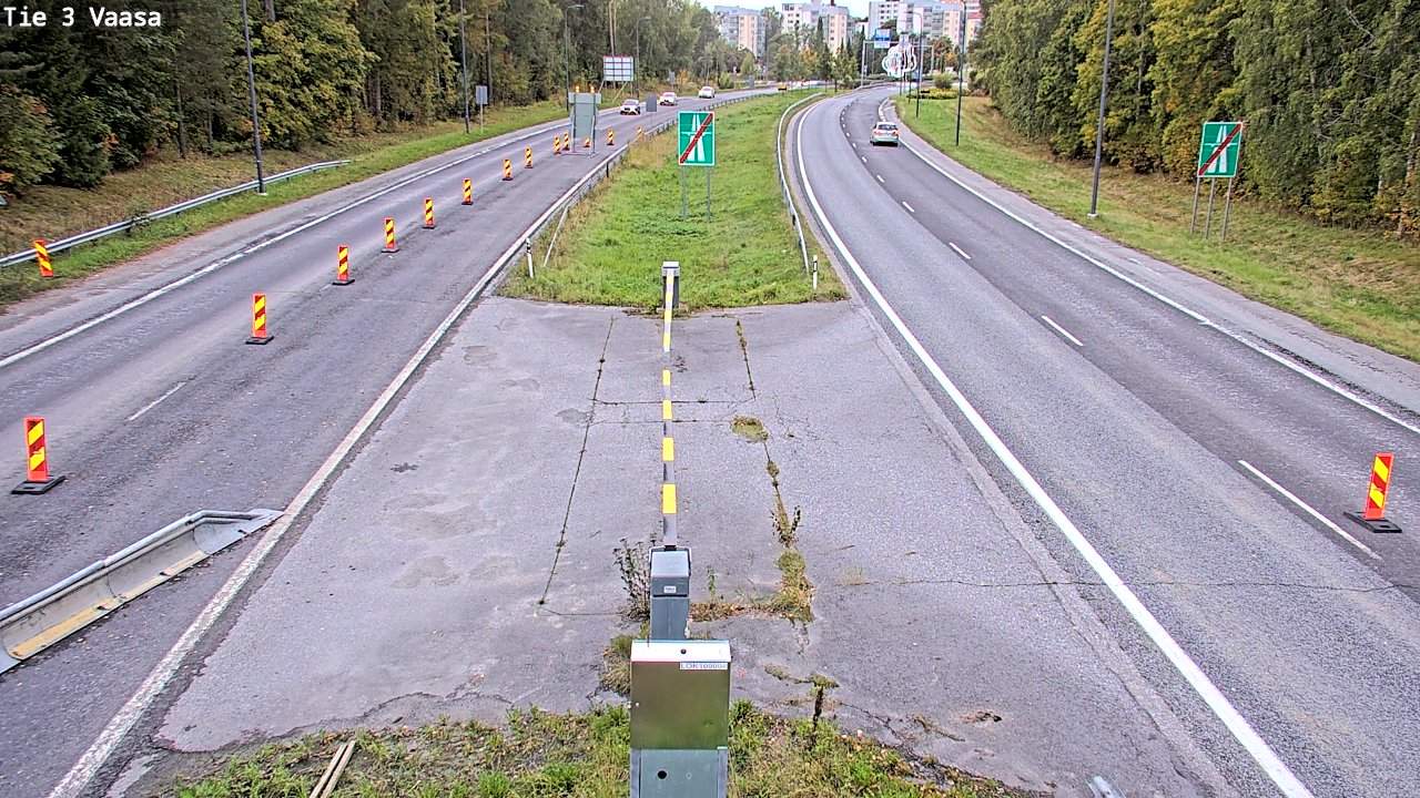 Kelikamerat Kuva Tie 3 Vaasa (puomi), Vaasa, Pohjanmaa