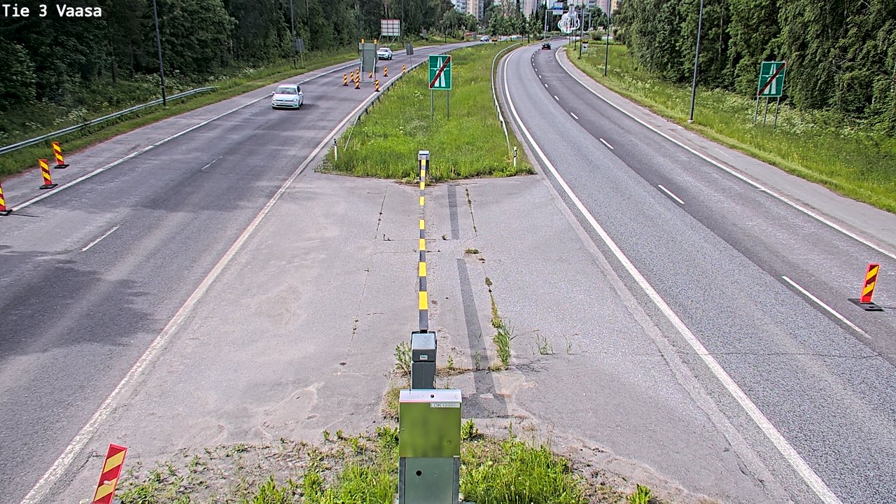 Kelikamerat Kuva Tie 3 Vaasa (puomi), Vaasa, Pohjanmaa