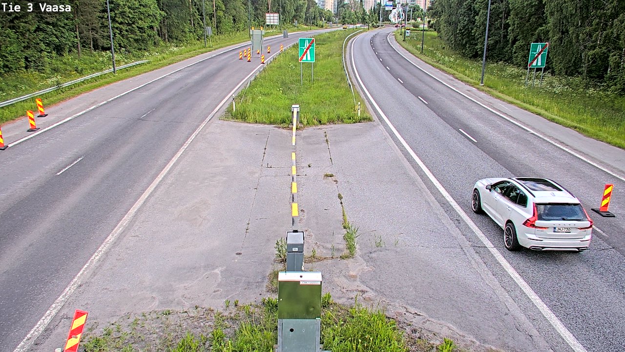 Kelikamerat Kuva Tie 3 Vaasa (puomi), Vaasa, Pohjanmaa
