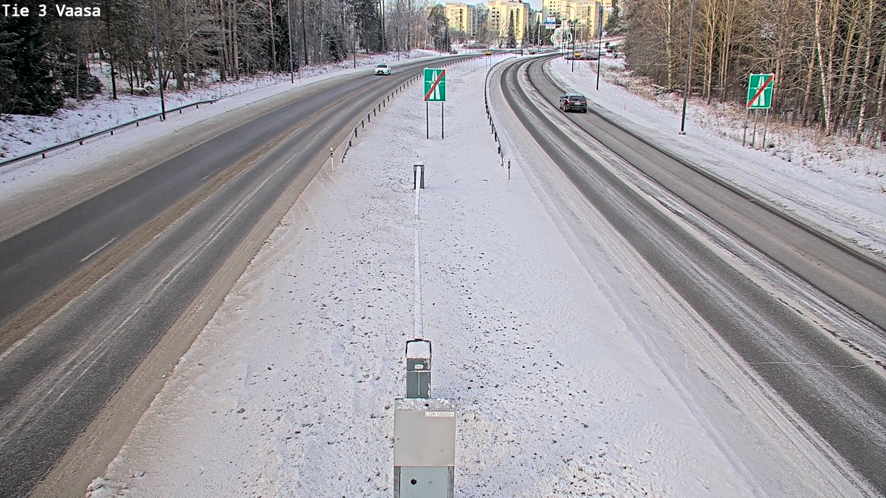 Kelikamerat Kuva Tie 3 Vaasa (puomi), Vaasa, Pohjanmaa