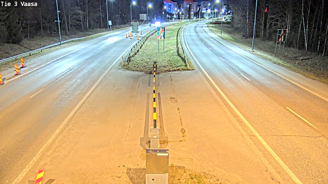 Kelikamerat Kuva Tie 3 Vaasa (puomi), Vaasa, Pohjanmaa