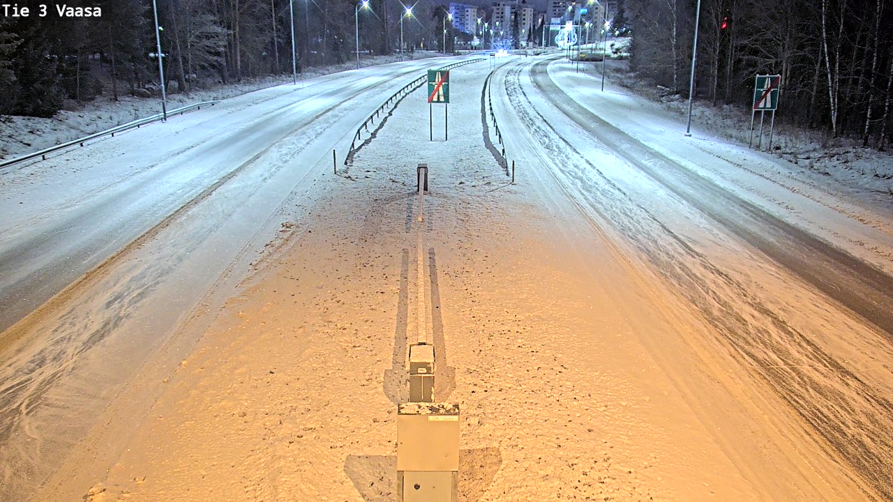 Kelikamerat Kuva Tie 3 Vaasa (puomi), Vaasa, Pohjanmaa