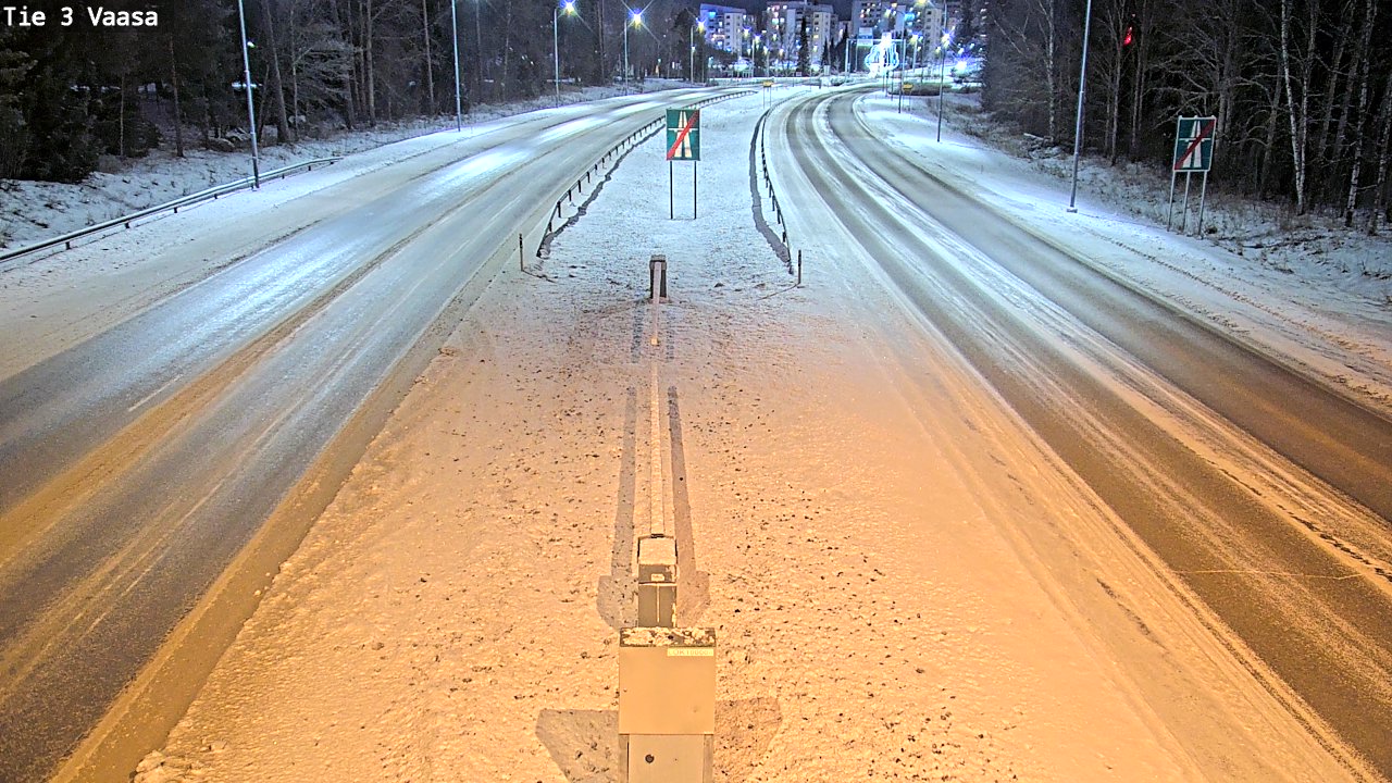 Kelikamerat Kuva Tie 3 Vaasa (puomi), Vaasa, Pohjanmaa