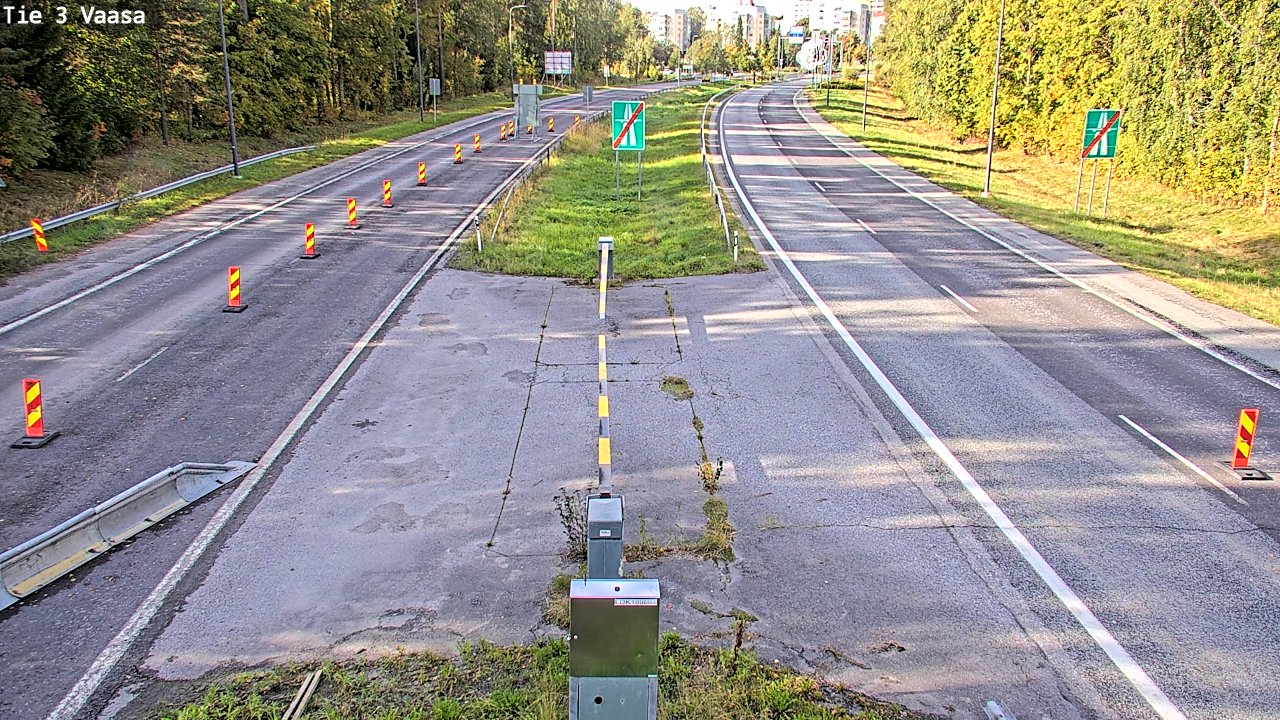 Kelikamerat Kuva Tie 3 Vaasa (puomi), Vaasa, Pohjanmaa