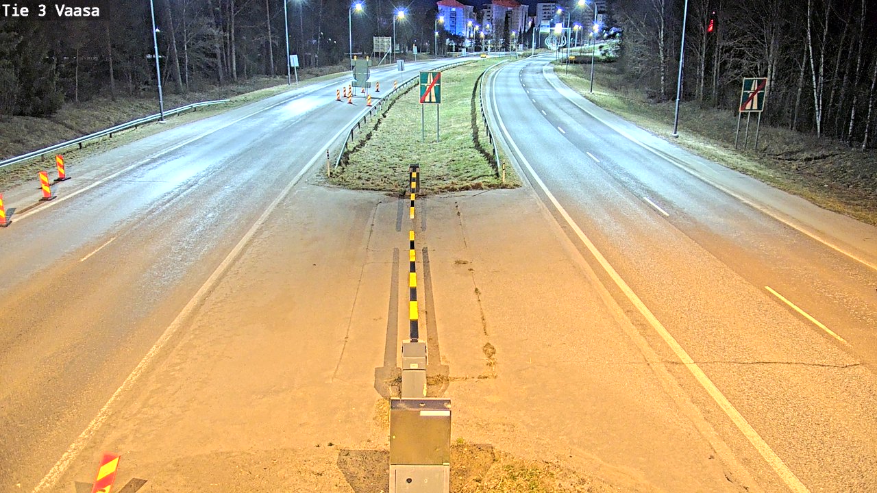 Weather Camera Image Tie 3 Vaasa (puomi), Vaasa, Pohjanmaa