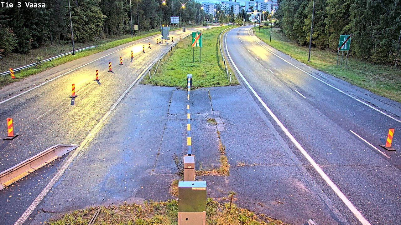 Kelikamerat Kuva Tie 3 Vaasa (puomi), Vaasa, Pohjanmaa