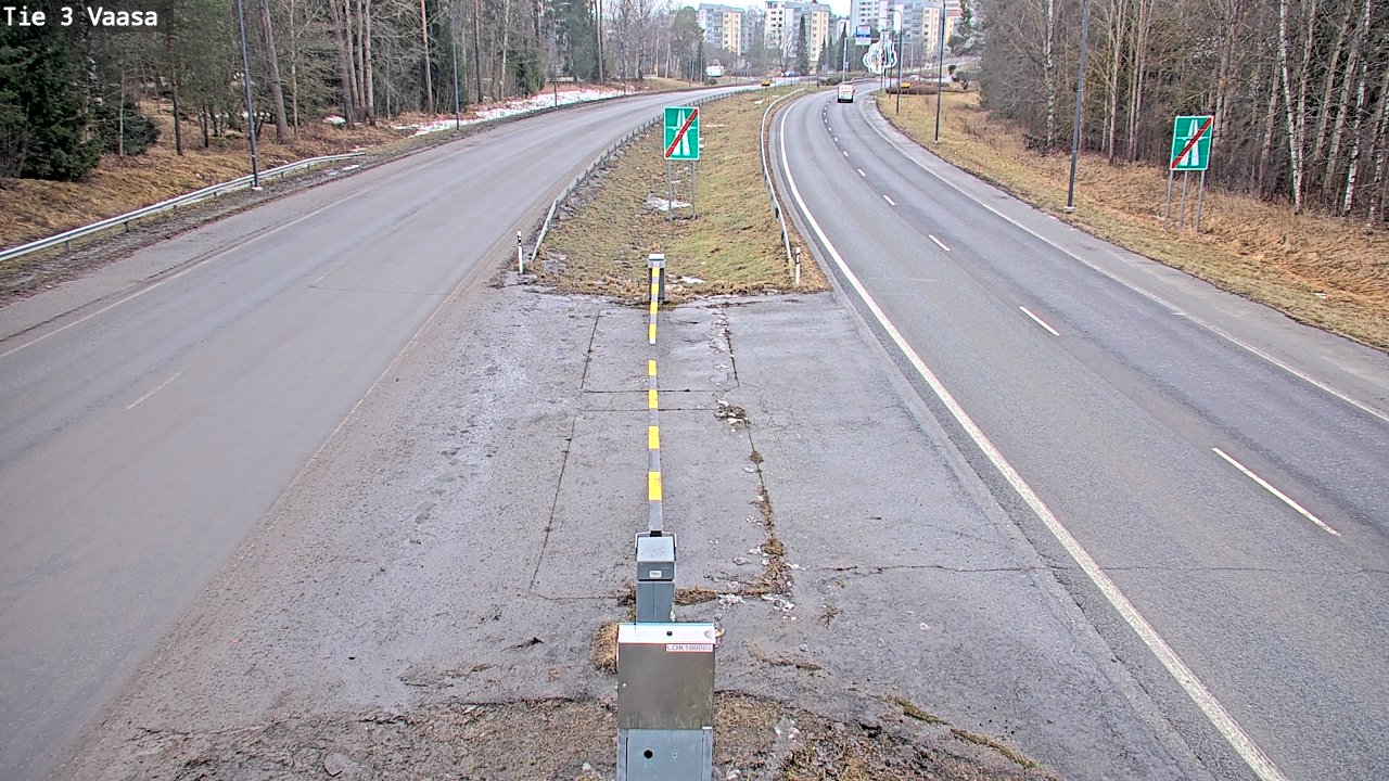 Weather Camera Image Tie 3 Vaasa (puomi), Vaasa, Pohjanmaa