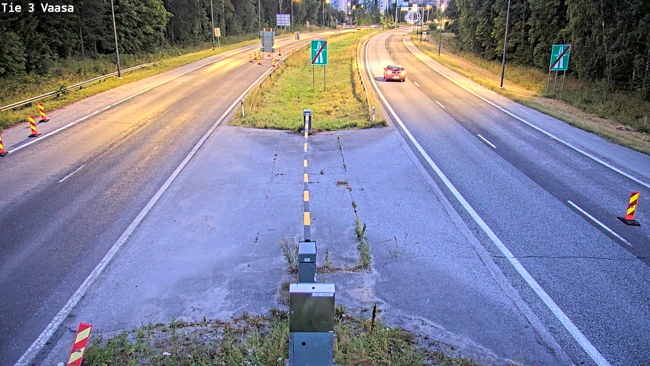 Weather Camera Image Tie 3 Vaasa (puomi), Vaasa, Pohjanmaa
