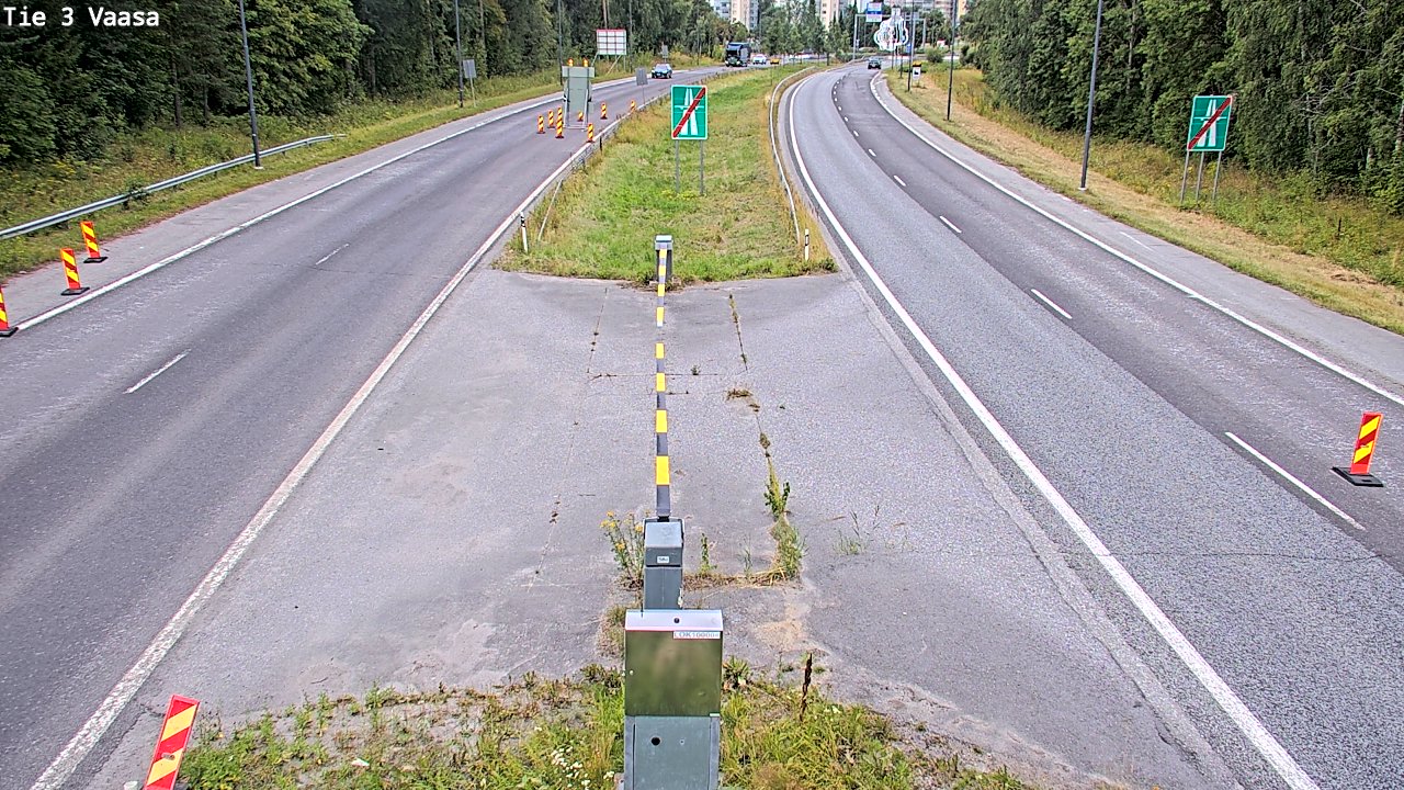 Kelikamerat Kuva Tie 3 Vaasa (puomi), Vaasa, Pohjanmaa