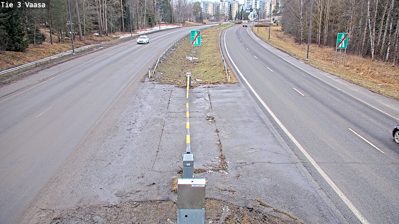 Weather Camera Image Tie 3 Vaasa (puomi), Vaasa, Pohjanmaa