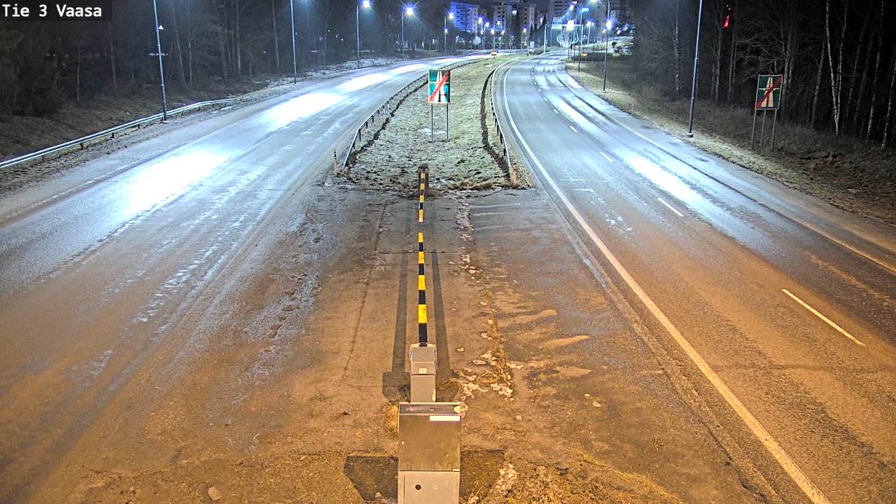 Kelikamerat Kuva Tie 3 Vaasa (puomi), Vaasa, Pohjanmaa