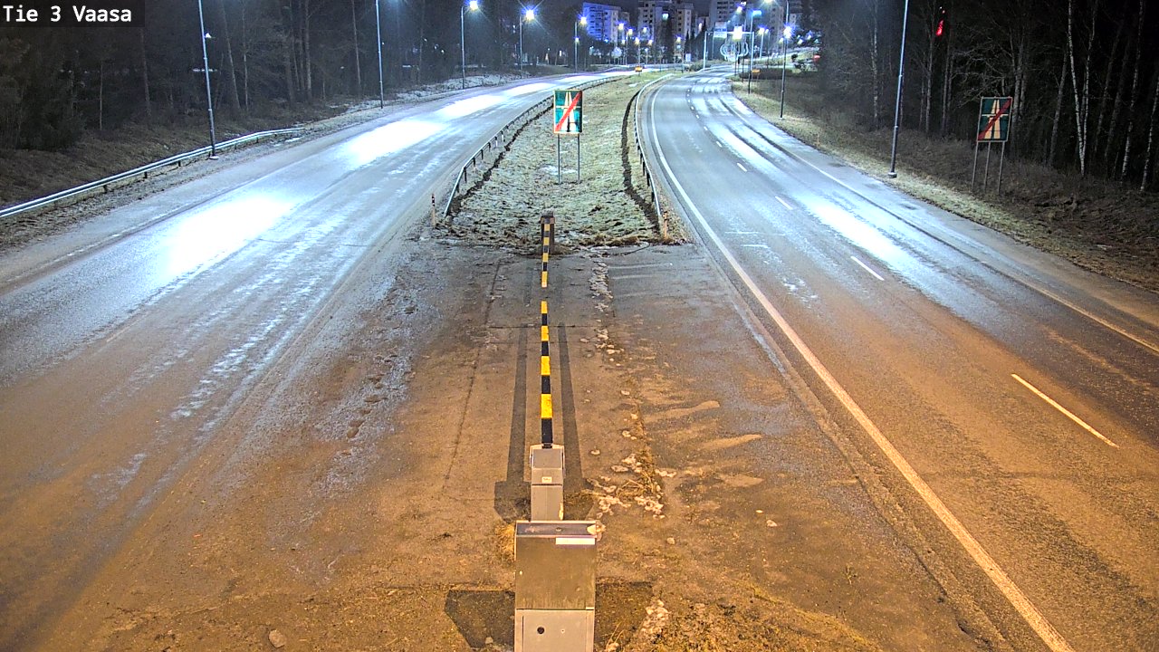 Kelikamerat Kuva Tie 3 Vaasa (puomi), Vaasa, Pohjanmaa