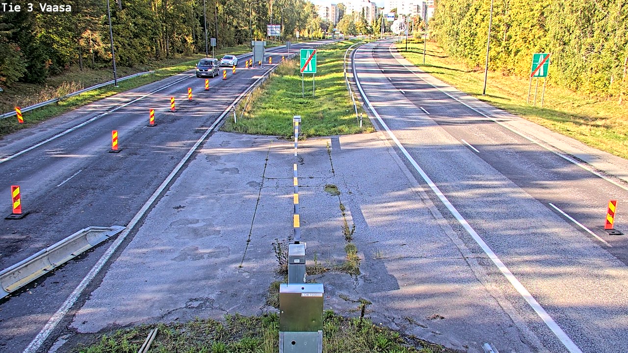 Kelikamerat Kuva Tie 3 Vaasa (puomi), Vaasa, Pohjanmaa