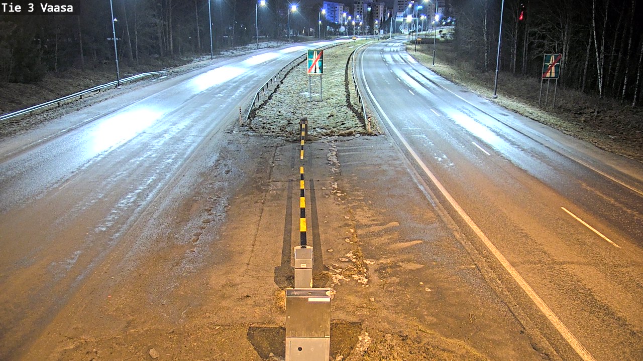 Kelikamerat Kuva Tie 3 Vaasa (puomi), Vaasa, Pohjanmaa