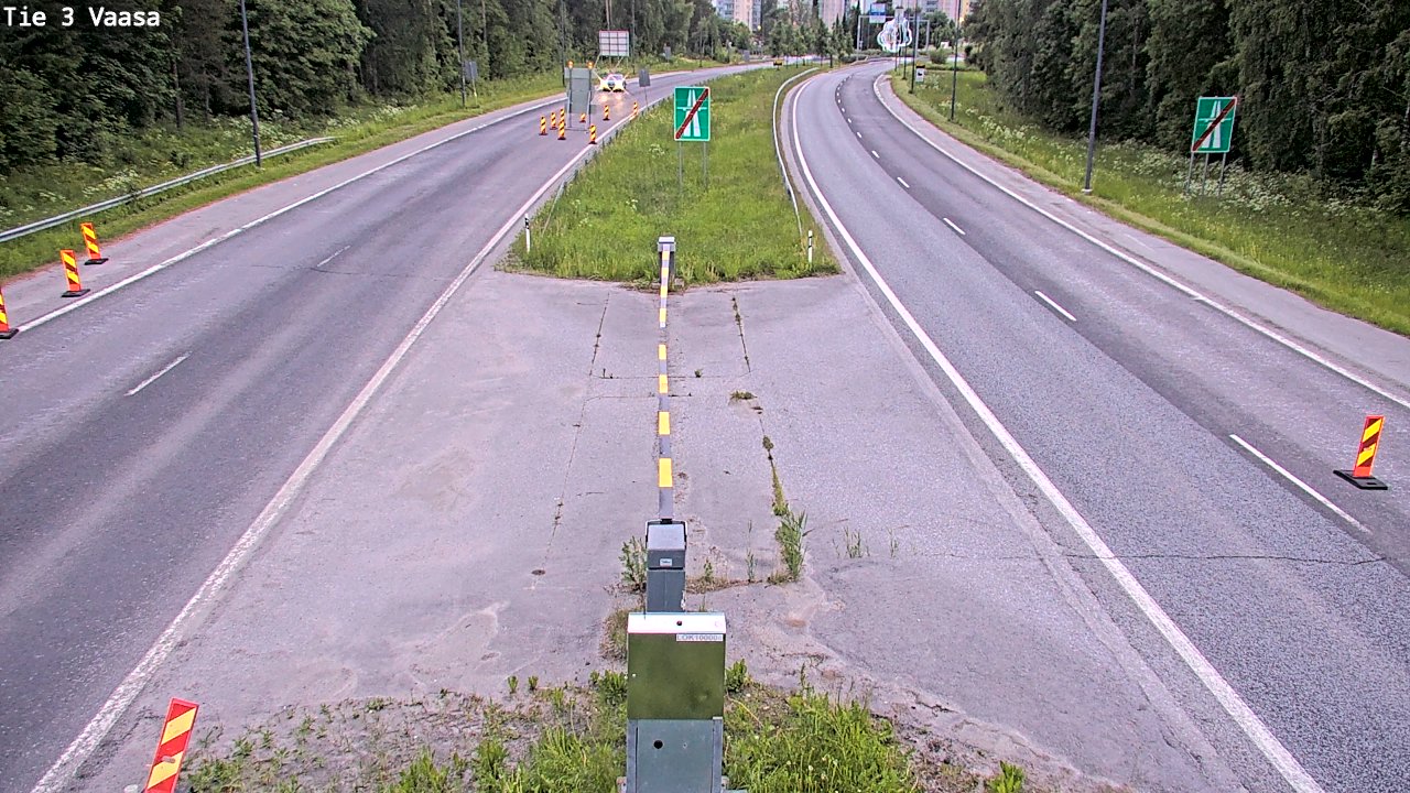Kelikamerat Kuva Tie 3 Vaasa (puomi), Vaasa, Pohjanmaa
