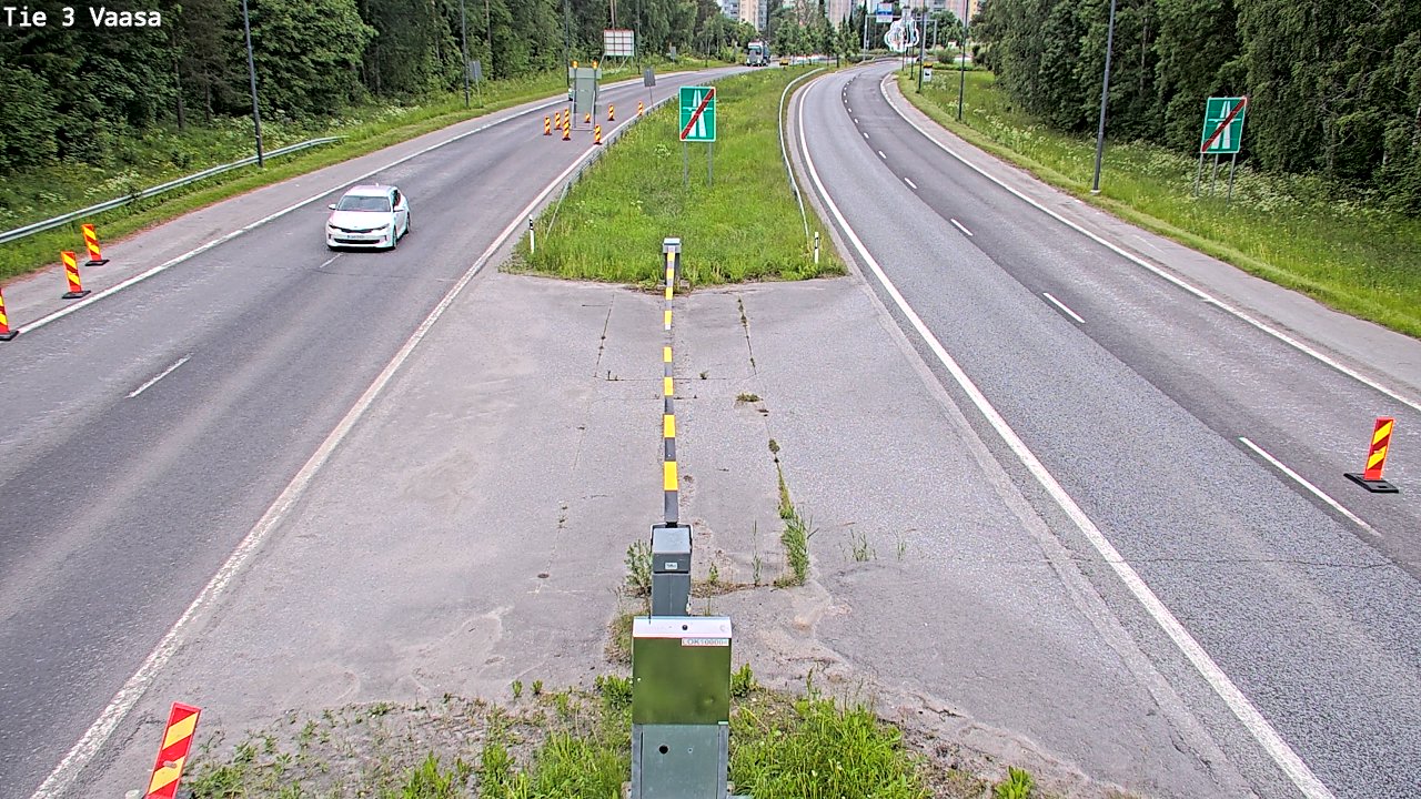 Kelikamerat Kuva Tie 3 Vaasa (puomi), Vaasa, Pohjanmaa