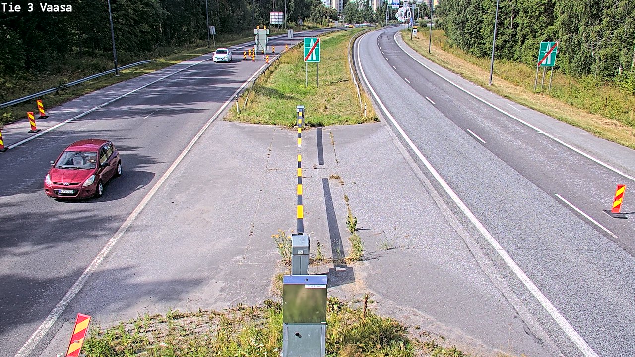 Kelikamerat Kuva Tie 3 Vaasa (puomi), Vaasa, Pohjanmaa