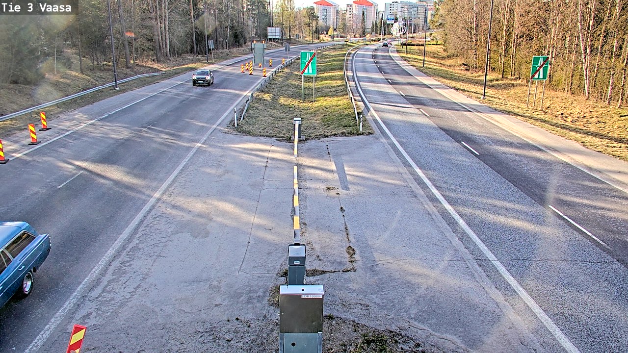Weather Camera Image Tie 3 Vaasa (puomi), Vaasa, Pohjanmaa