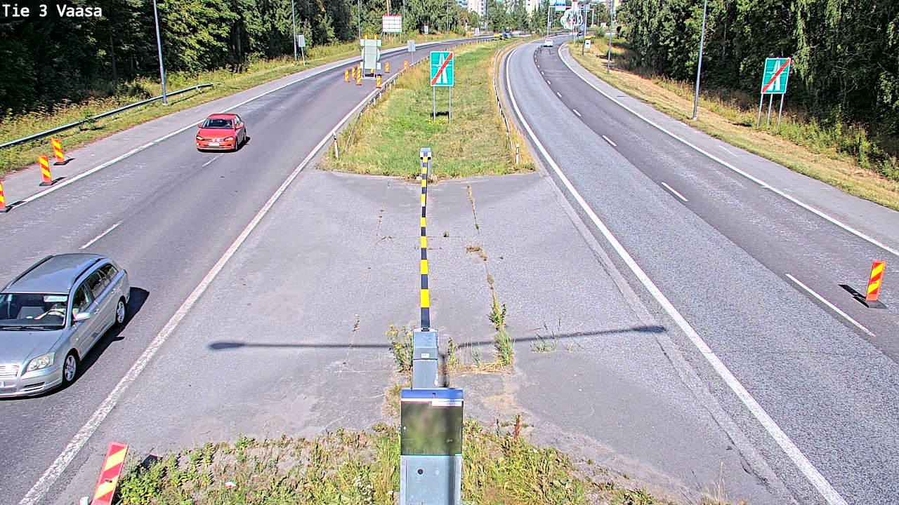 Kelikamerat Kuva Tie 3 Vaasa (puomi), Vaasa, Pohjanmaa