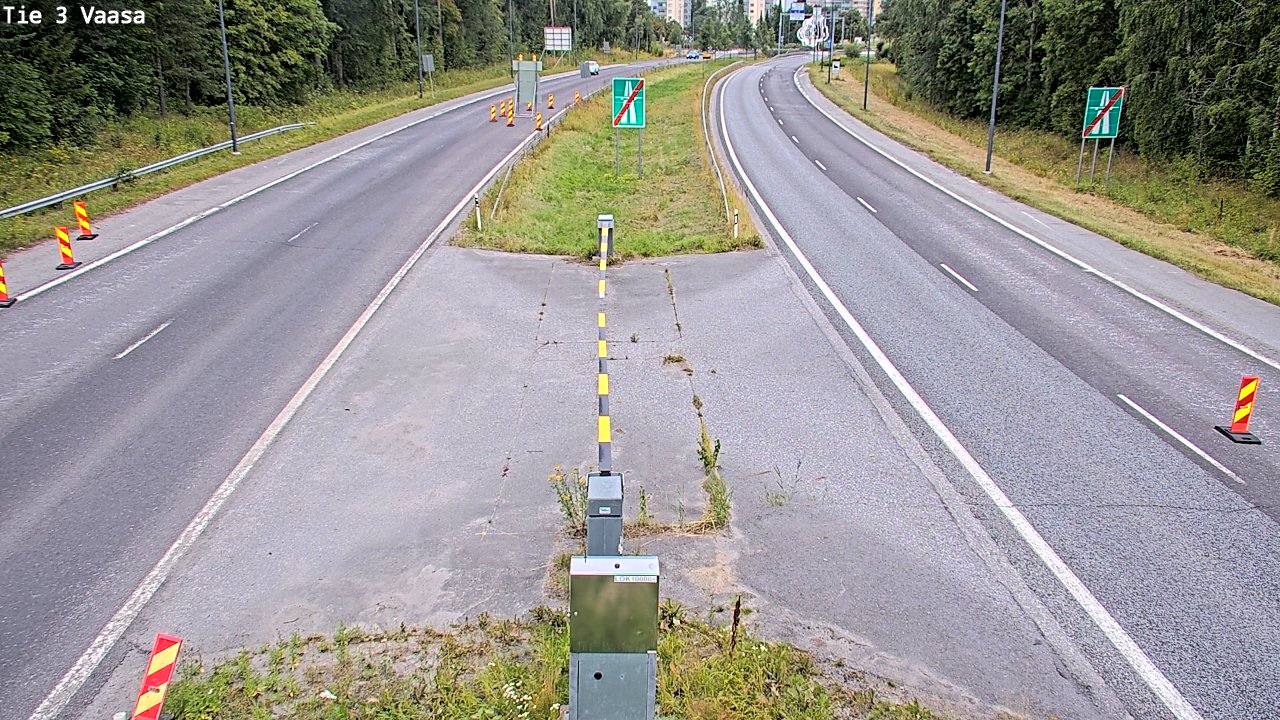 Kelikamerat Kuva Tie 3 Vaasa (puomi), Vaasa, Pohjanmaa