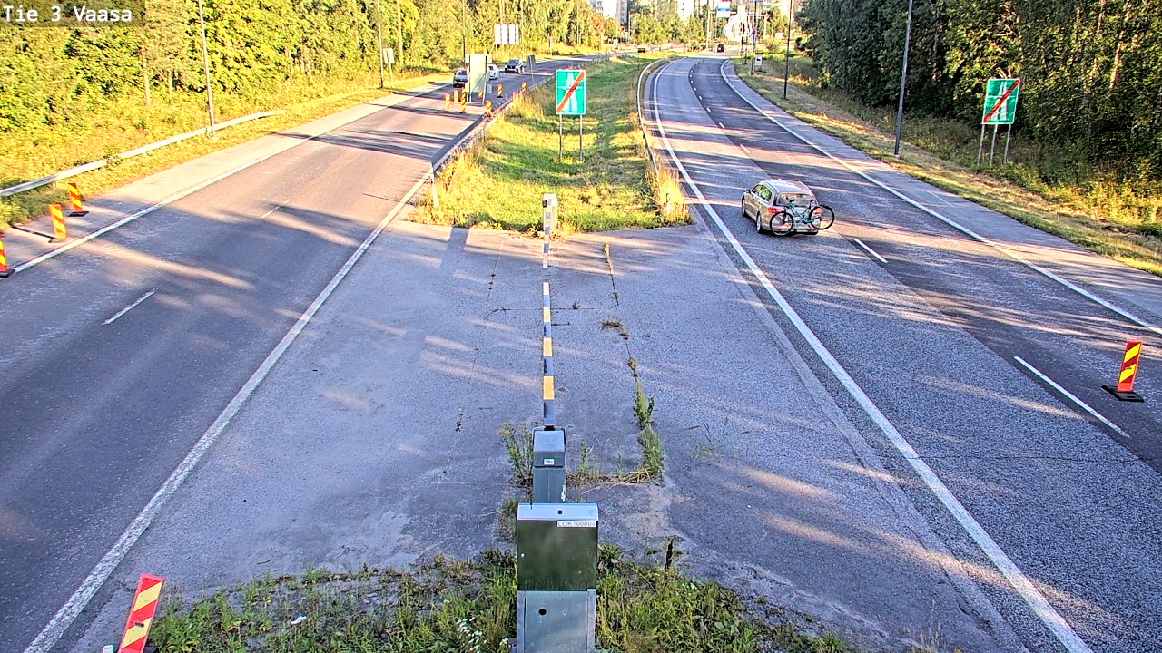 Kelikamerat Kuva Tie 3 Vaasa (puomi), Vaasa, Pohjanmaa