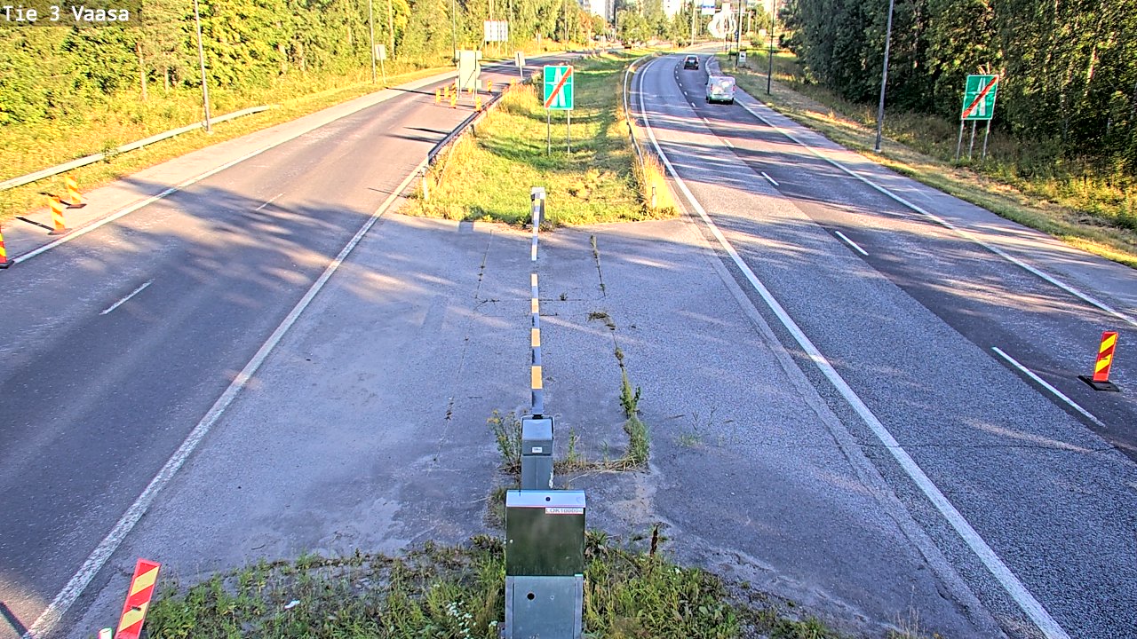 Kelikamerat Kuva Tie 3 Vaasa (puomi), Vaasa, Pohjanmaa