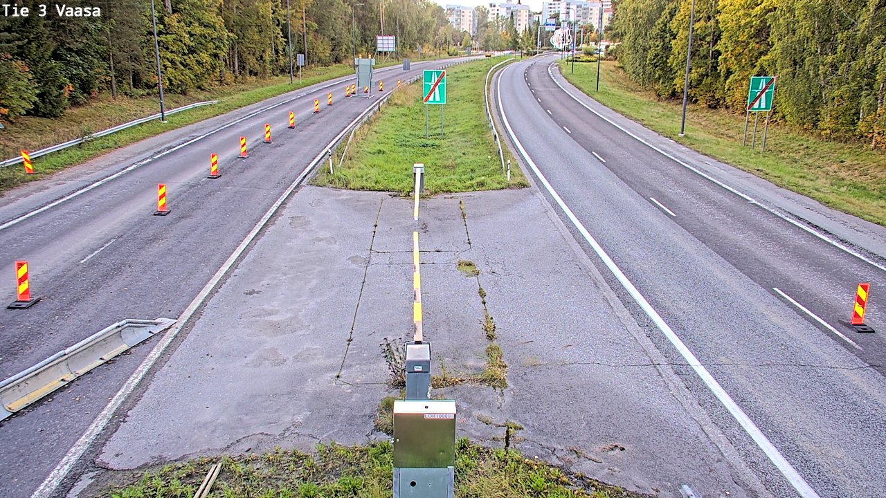 Kelikamerat Kuva Tie 3 Vaasa (puomi), Vaasa, Pohjanmaa